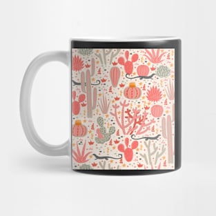 Cactus and Lizards Mug